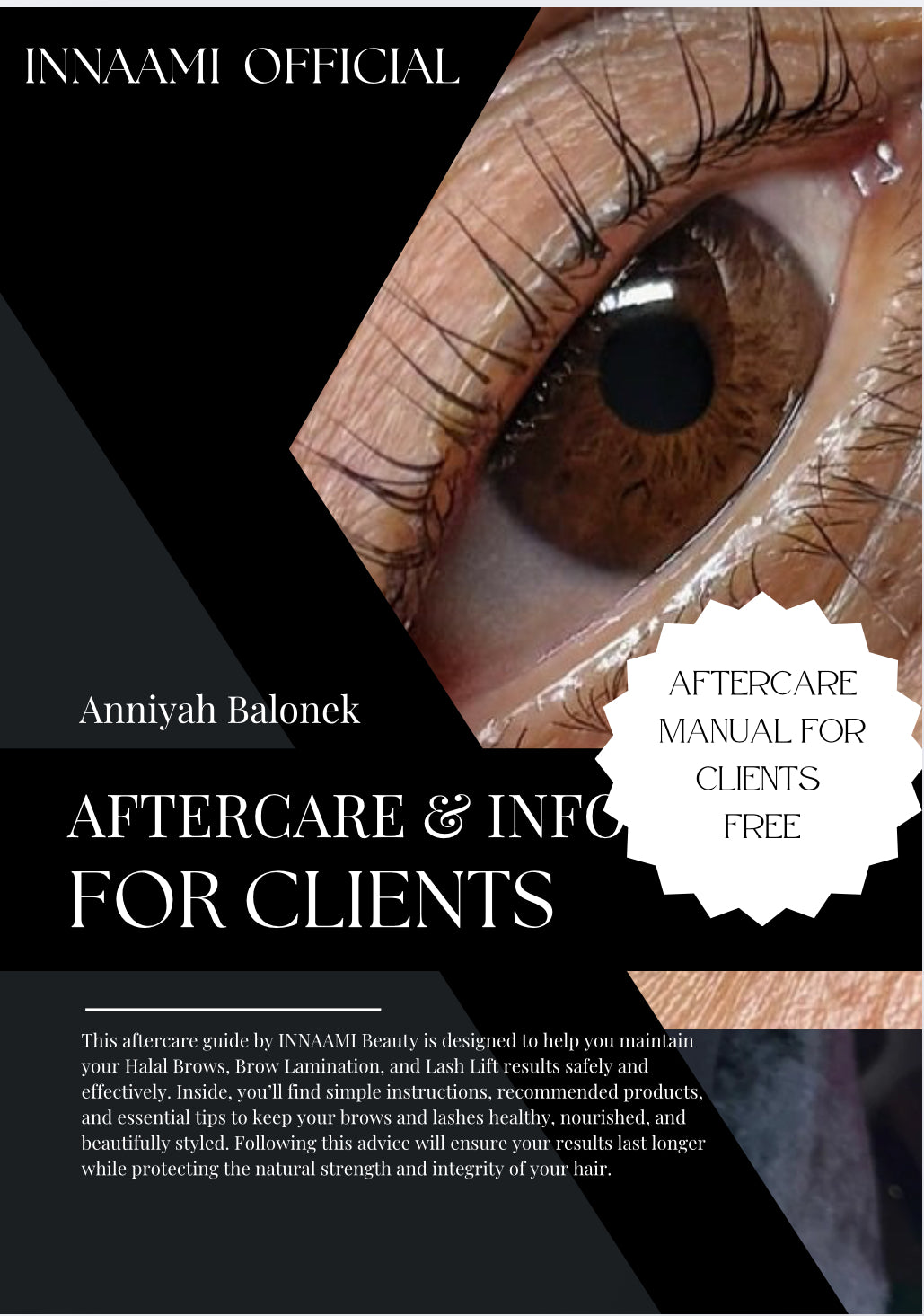 Aftercare Info for Clients
